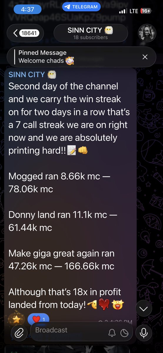 SINN CITY CALLS tweet media