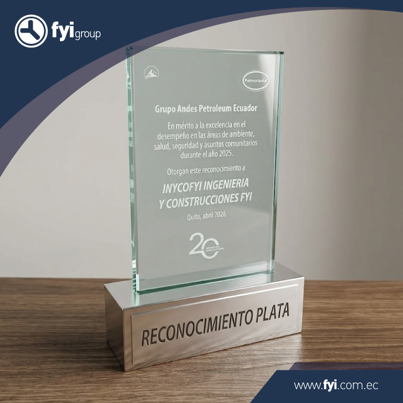 FYIEcuador's tweet photo. Agradecemos a Grupo Andes Petroleum Ecuador por este importante reconocimiento, que nos motiva a seguir elevando nuestros estándares y construyendo con responsabilidad, calidad y visión de futuro.
Este logro es de todo nuestro equipo, que día a día trabaja con pasión y compromiso https://t.co/msHcEM2qdG