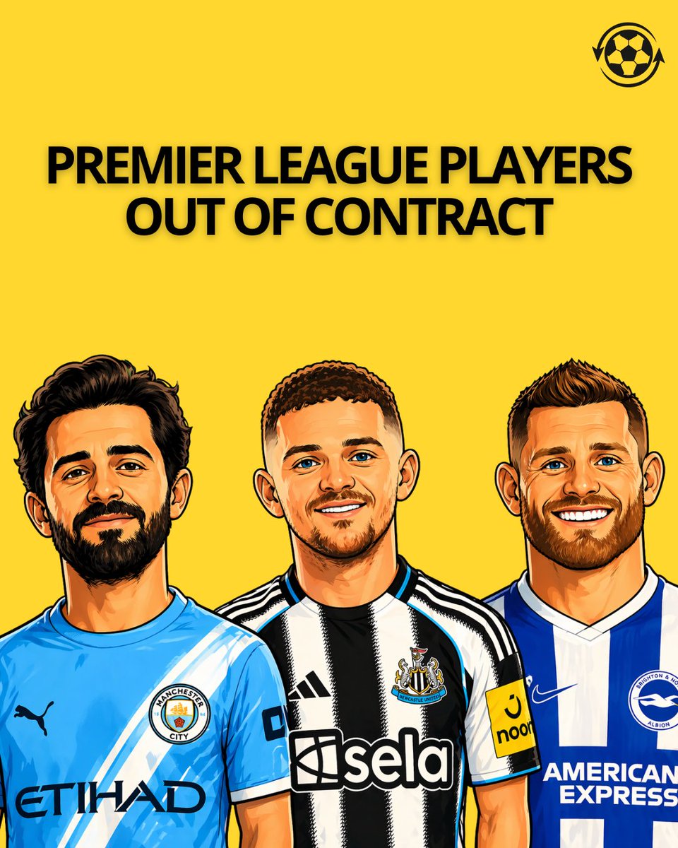 DeadlineDayLive's tweet image. 🚨 Premier League players who're out of contract this summer:

Arsenal
🔸 Karl Hein

Aston Villa
🔸 None

Bournemouth
🔸 Marcos Senesi
🔸 Fraser Forster

Brentford
🔸 Rico Henry
🔸 Mathias Jensen
🔸 Josh Dasilva

Brighton &amp;amp; Hove Albion
🔸 James Milner
🔸 Adam Webster
🔸 Joel