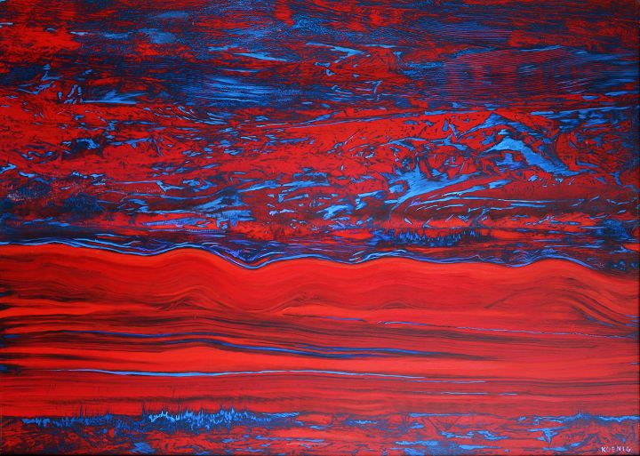 peterkoenigart's tweet photo. Art of the Day! ""Jupiter's Storm"". Buy at: https://t.co/O1UQIQihQo https://t.co/Iq2puOSG89