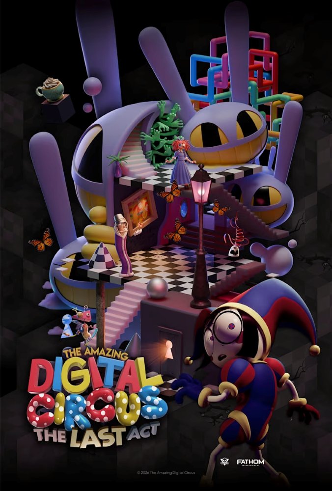 L'acte final de "The Amazing Digital Circus" sera disponible au cinéma les 6 et 7 juin en France.