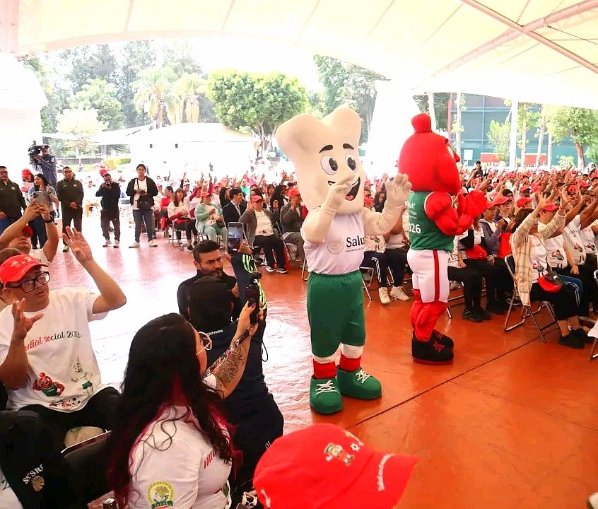 AlfhonzoAroch3M's tweet photo. Embajadores de activación física MUUK (musculo) y TOJOOL (hueso) Ruta hacia la semana de salud pública 2026
#SECRETARIADESALUD
#EMBAJADORESDEPORTIVOS
#MUUK #TOJOOL
@FAHHdeporte https://t.co/dgw4CZ8BqJ