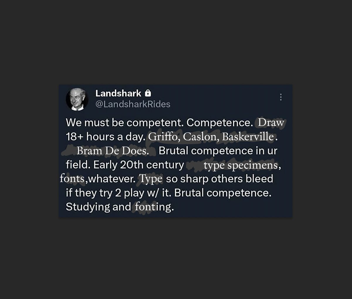 Sharp Type tweet media