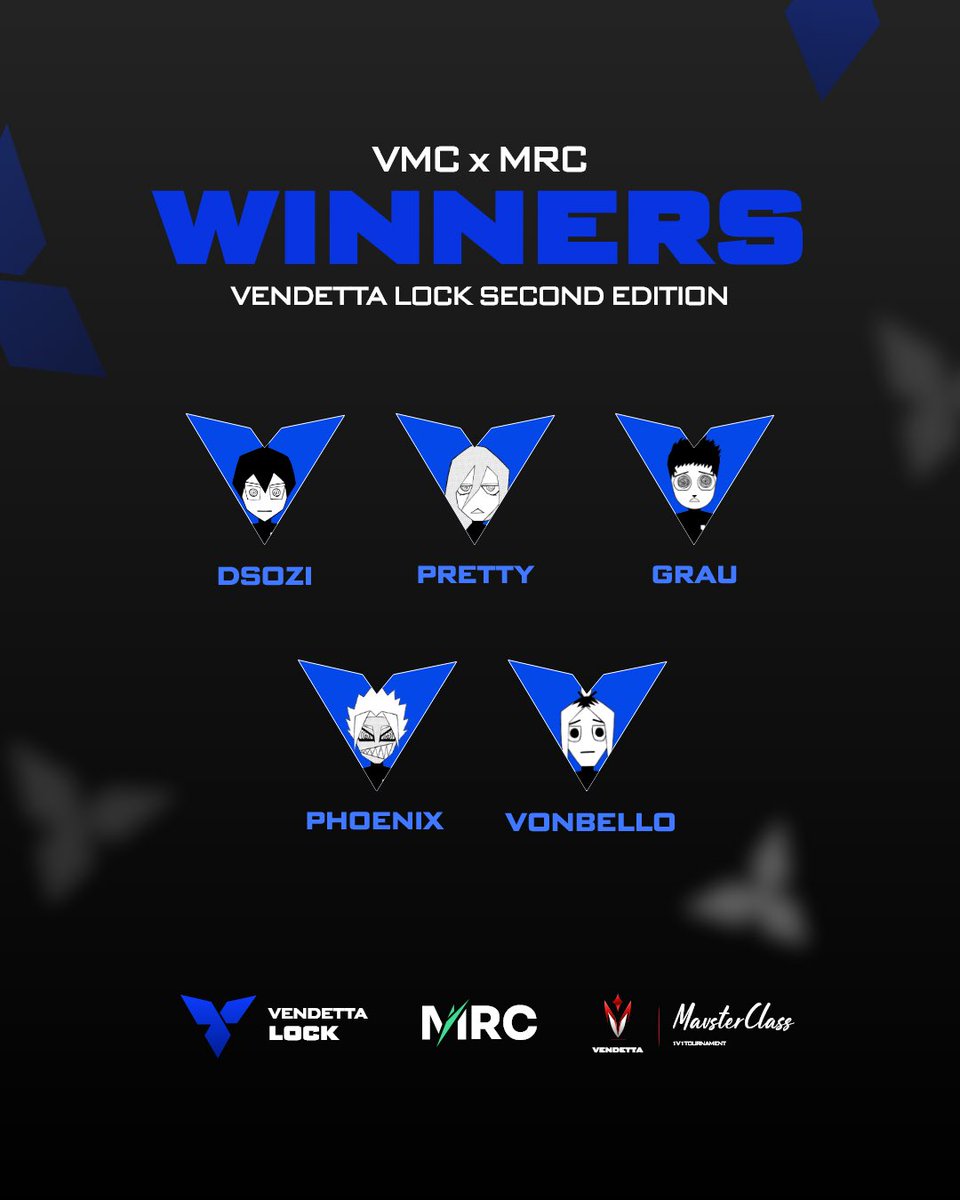 MajorRematch's tweet image. VMC x MRC Locked 2 has officially come to an end. 

Congratulations to our winners for coming out on top and proving themselves when it mattered it most. 

#rematch #vmc #mrc #tournament #lock