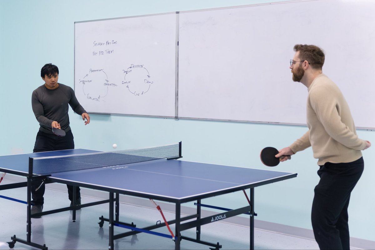 MaKamiCollege's tweet image. Who’s ready for the Table Tennis Tournament in Calgary this Thursday? 🏓

Last week staff and students got to compete and have fun while supporting a great cause, raising money for Autism Awareness. 

#MaKamiCollege #studentlife #yyc #TableTennis #AutismAwareness