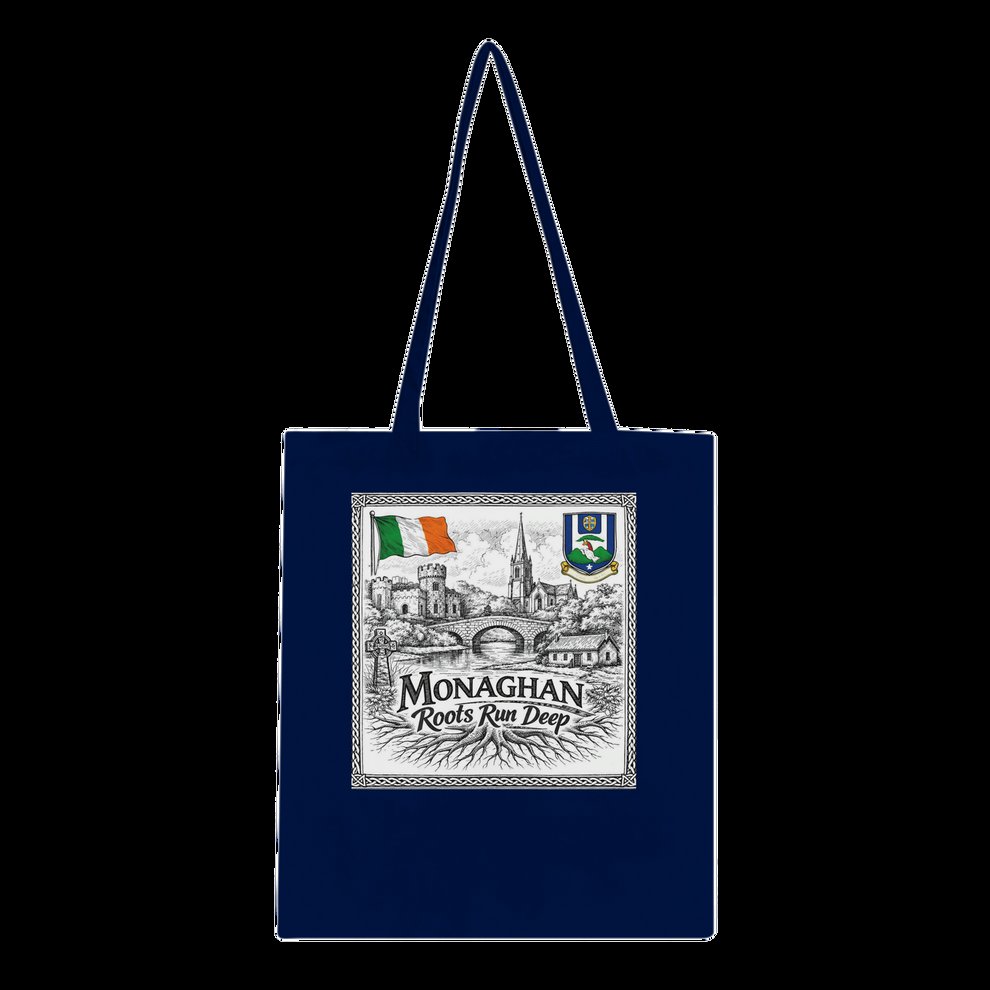 CarraigWear's tweet image. Check out our new release "Monaghan Roots Run Deep" Tote Bag for all your essentials! By Carraigwear.com 
#monaghan #countymonaghan #totebag #totebaglovers #ireland #irish #irishbags