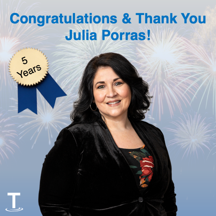 TrussellTech's tweet photo. Trussell is so lucky to have you, Julia. Today we celebrate the team work of the past 5 years and looking forward to many more in the future. https://t.co/0S3dkVsk0G