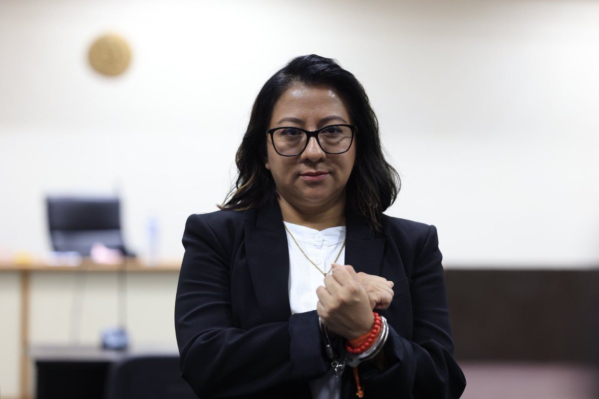 daniloramirezm's tweet photo. Adiós Consuelo Porras, siempre te recordaremos por tus casos espurios y la crimininalización. https://t.co/xKTI4bbw1m