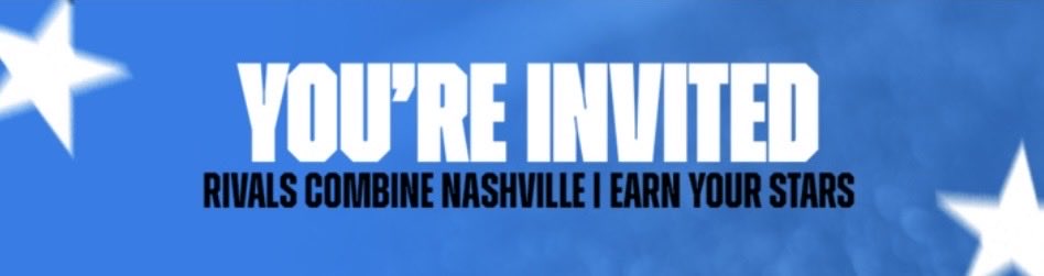 tre7even_'s tweet image. I’m blessed to be invited to the Rivals camp in Nashville, Tennessee! I will be attending as well! #AGTG✝️ 
@Rivals 
@E_clazz 
@SRMHSBulldogsFB 
@247recruiting