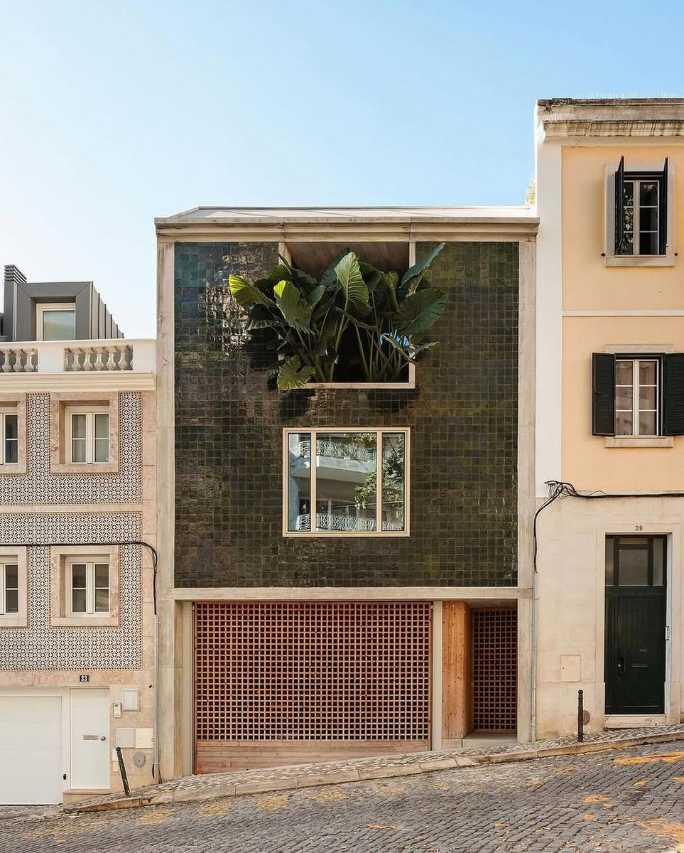 parametricarch's tweet image. House in Rua São Francisco de Borja by Bak Gordon Arquitectos 🌱
📸 : Francisco Nogueira

🎓 Learn AI &amp;amp; computational design: paacademy.com/courses/

#Lisbon #Lisboa #Portugal #Architecture #architecturephotography #facadedesign #facadearchitecture