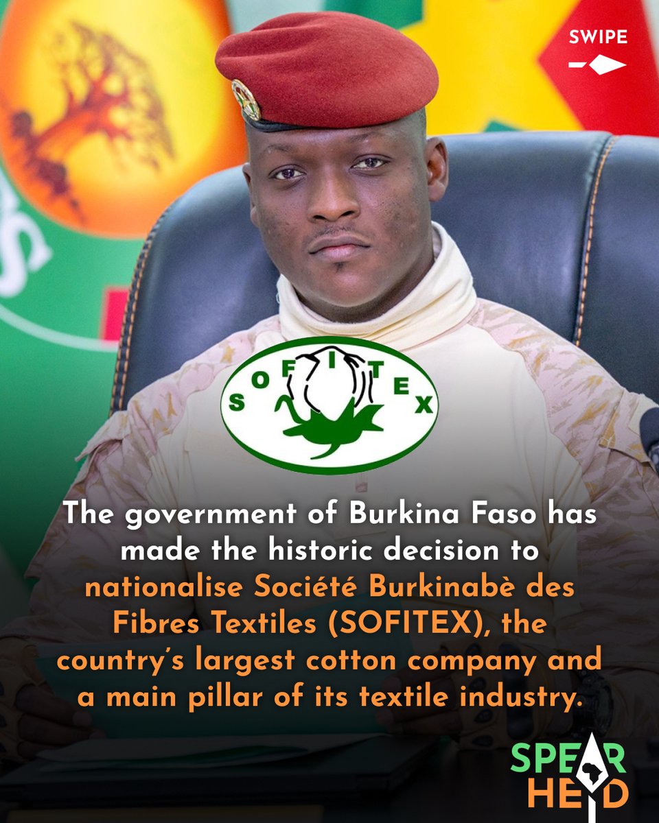 Burkina Faso Nationalizes Largest Cotton Company To Secure Textile Industry

The government of Burkina Faso has announced that it will be nationalizing the country’s largest cotton manufacturer, Société Burkinabè des Fibres Textiles (SOFITEX), in a move to boost Burkina Faso’s