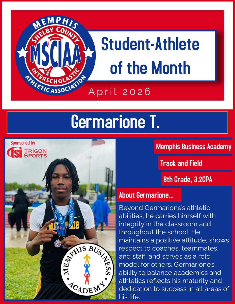 MSCIAA Athletics tweet media