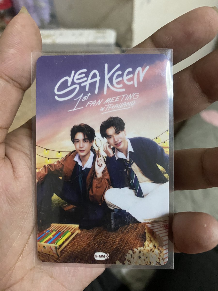 khoto_nooong's tweet photo. wts / ปล่อยบัตร 

บัตร 5,900 โซน A3 
✅ 2:4 ( ของ 4,900 )
✅ hi-bye
✅ fast lane 
✅ signed poster

— 5,900 ( เราได้ 4900 พร้อมค่ากดราคานี้เลย มีหลักฐานครบคับ หรืออยากแยกเบเน คุยต่อรองกันก่อนได้นะคะ🥺 )

#Seakeenfanmeeting #ตลาดนัดซีคีน #ตลาดนัดgmmtv https://t.co/tUMFHkL3v4