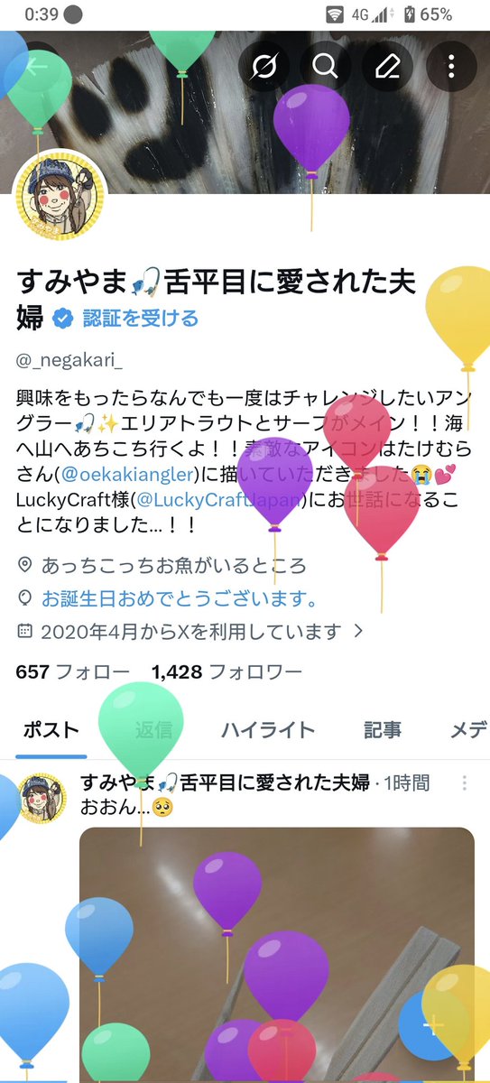 すみやま🎣舌平目に愛された夫婦 tweet media