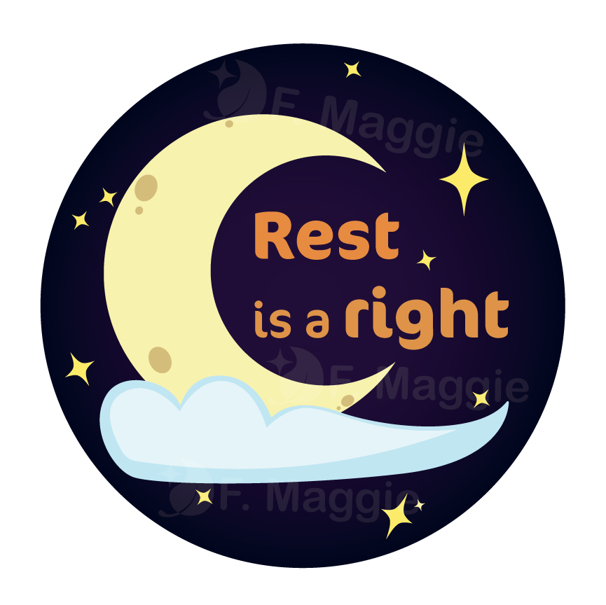 _FMaggie's tweet image. A self-compassion sticker I designed for a wellness workshop I recently attended.

Don't ever feel bad for taking time to rest. It's important y'all!

#graphicdesign #graphicdesigner #sticker #stickers #stickerdesign #wellness