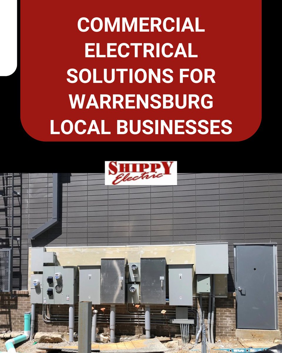 ElectricShippy's tweet photo. Starting a new commercial build? We provide complete electrical wiring services to support your project from the ground up with reliable, code-compliant work.

Call 660-238-3166 for your free estimate.

#ShippyElectric #WarrensburgMO https://t.co/vTf6W1Tcin