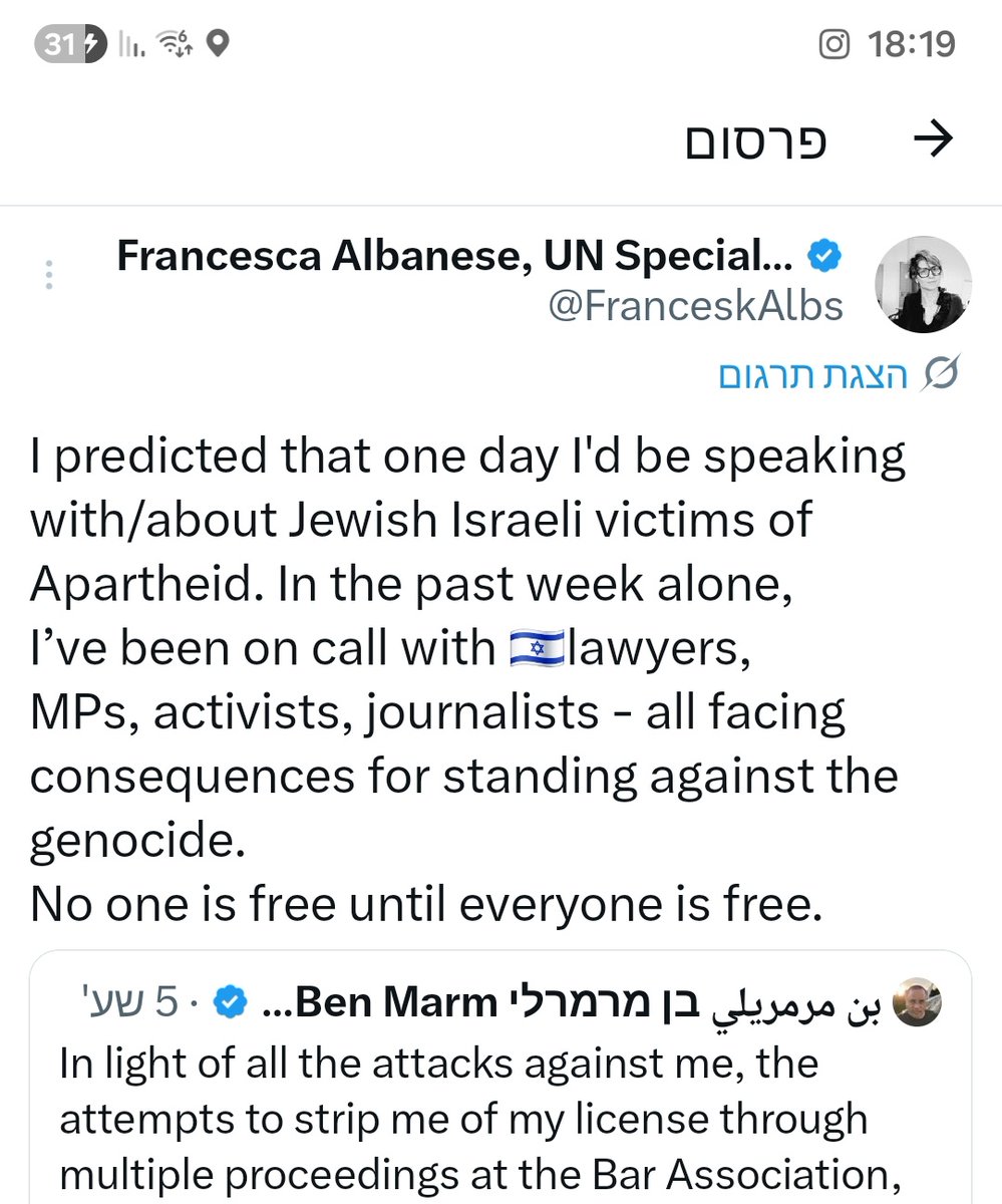 بن مرمريلي בן מרמרלי Ben Marmarelli tweet media