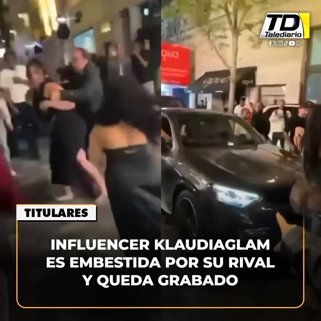 TelediarioGT's tweet photo. Escándalo: influencer #Klaudiaglam es #atropellada en Londres 😲💥➡ https://t.co/ozt4AxCwwS https://t.co/1Ge93r5pwJ