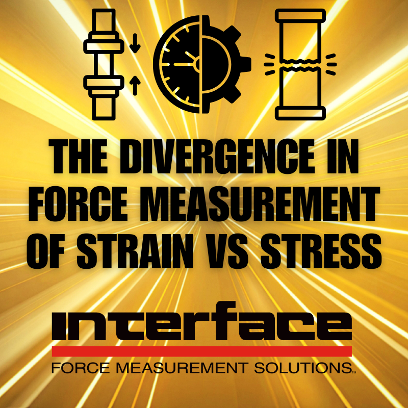 loadcells's tweet image. Stress and strain are often discussed in tandem, yet they represent fundamentally different physical events. interfaceforce.com/the-divergence… Stress measurement relies on the direct output of a load cell and strain testing data aids in material selection. #LoadCells #ForceMeasurement