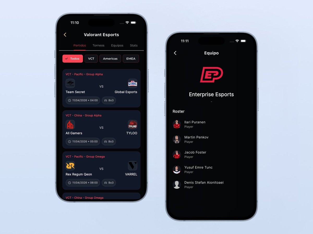 Esportssyncl's tweet image. Seguimos mejorando la interfaz de usuario y integrando nuevas funciones #dev #indie #desarrollador #riotgames #buildinpublic #indiedevlatam