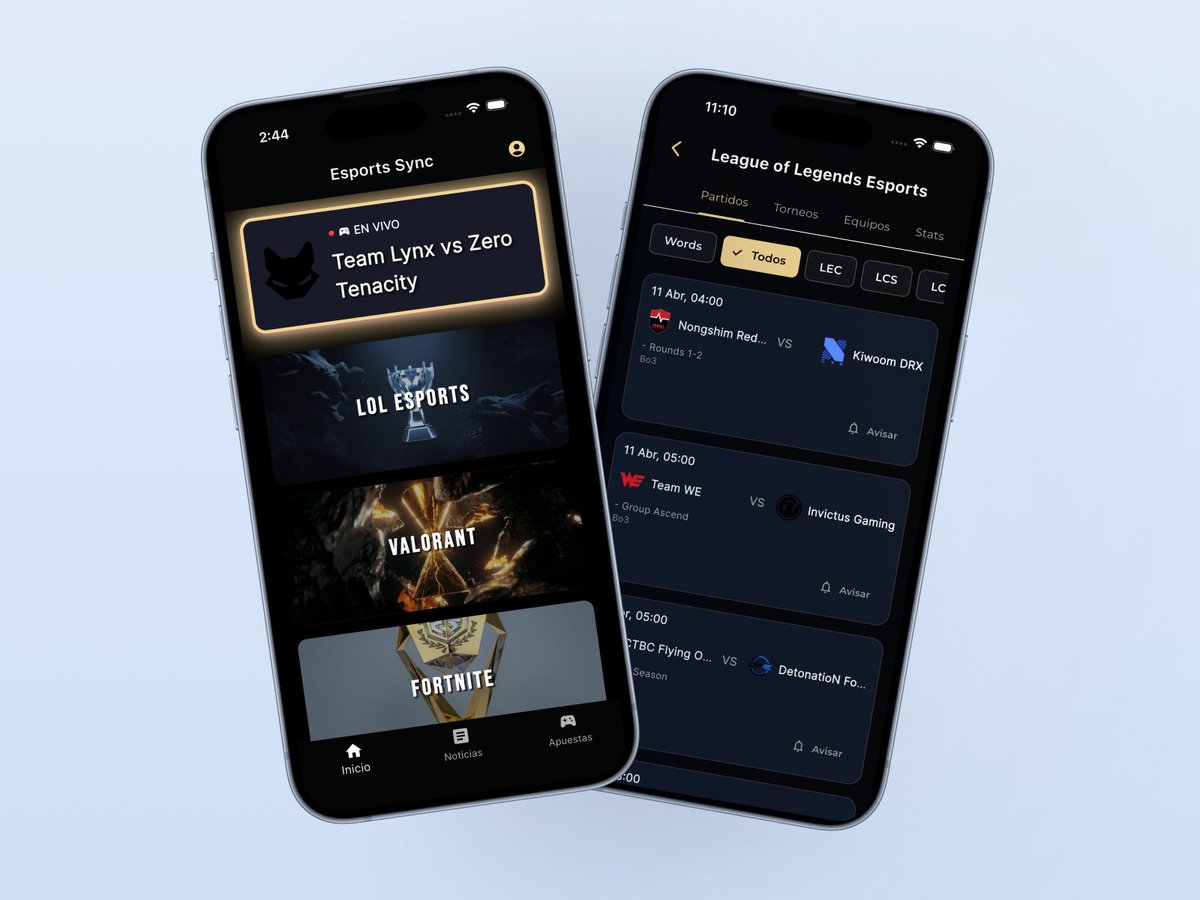 Esportssyncl's tweet image. Seguimos mejorando la interfaz de usuario y integrando nuevas funciones #dev #indie #desarrollador #riotgames #buildinpublic #indiedevlatam
