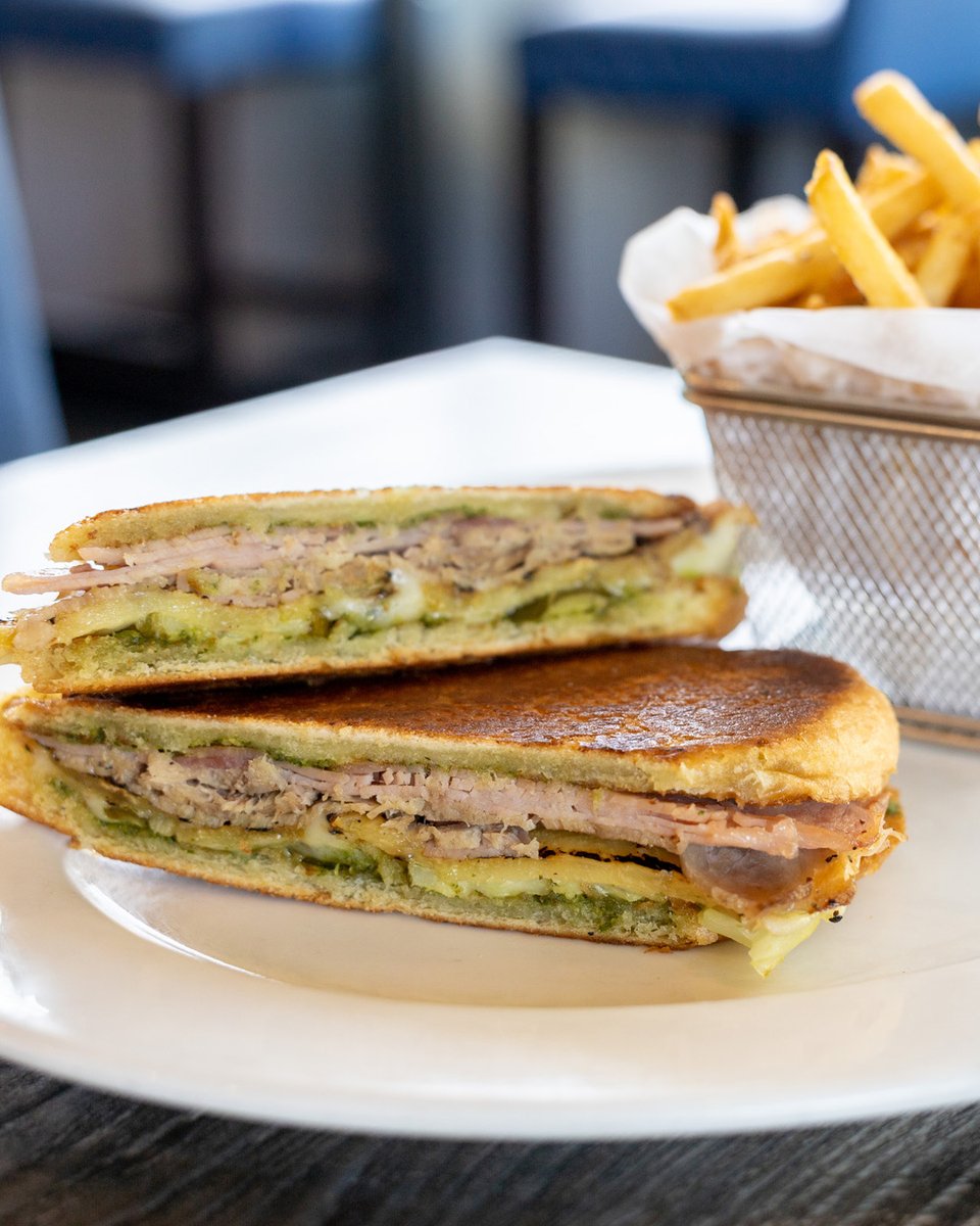 Introducing our new Key West Cuban Sandwich - A Cuban with a Key West state of mind. 

Savory pork, smoky ham, sweet grilled pineapple come together for a bold, our fresh take on a classic. Put this on your lunch or dinner plans this week!

#CubanSandwich #TheWoodlands