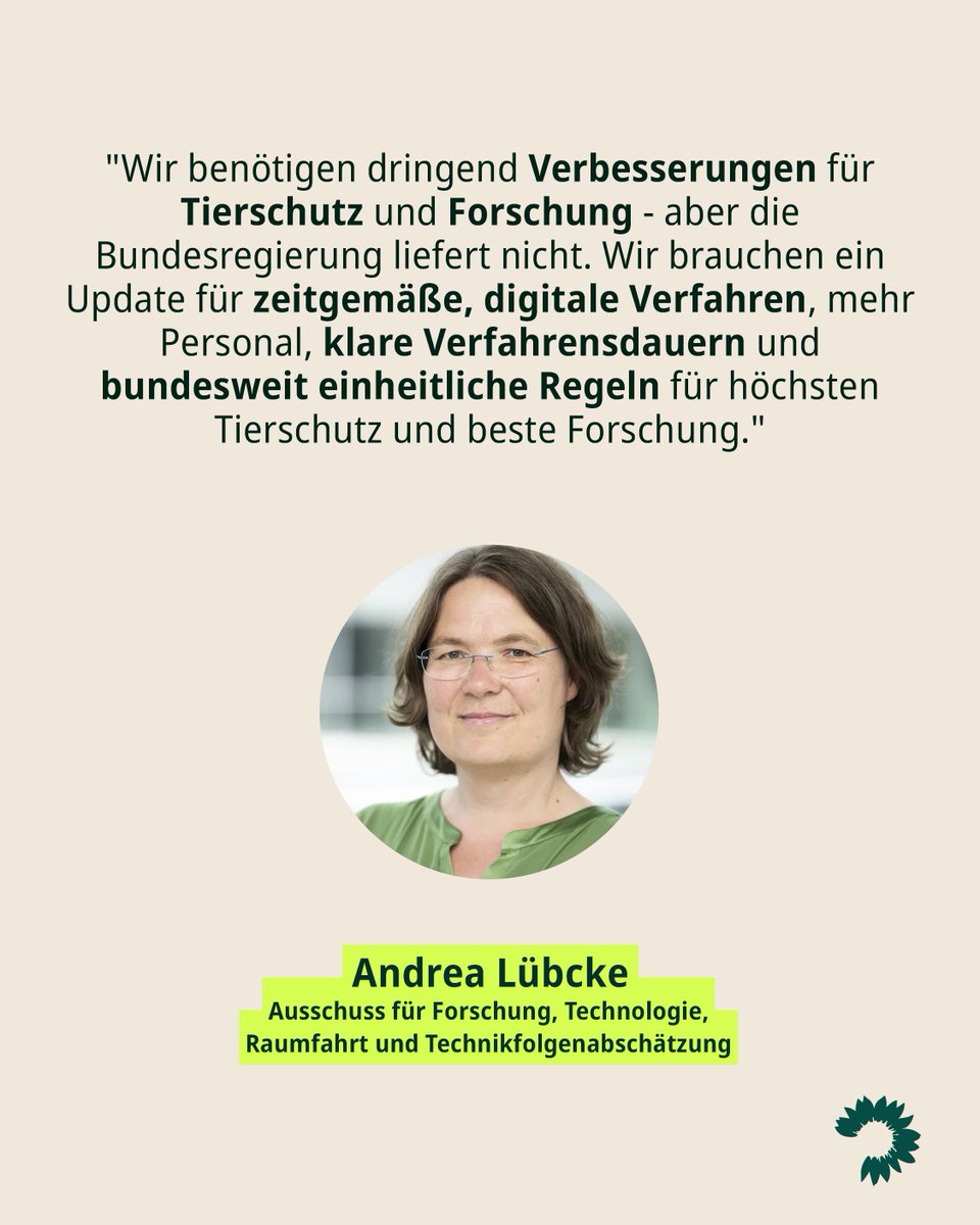 GrueneBundestag's tweet photo. Tierschutz UND Wissenschaftsfreiheit. Tierversuche wollen wir durch eine wissenschaftliche Reduktionsstrategie verringern und – wo immer möglich – durch innovative, tierfreie Methoden ersetzen.

1/4 https://t.co/cDNvTilqlO