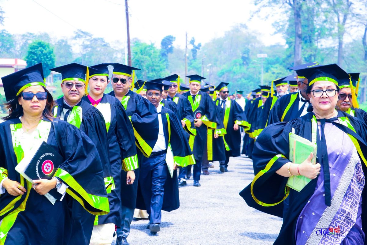 Congratulations to all +6k graduates of Purbanchal University. Wishing success for your life’s goals. May your achievement inspire in strengthening R&amp;D, entrepreneurship, innovation social value &amp; upholding academic excellence. Let PU thrive and you shine as its flagship alumni.
