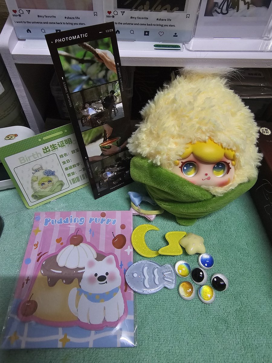 น้องข้าวโพดถึงอย่างปลอดภัยนะคะ
ของแถมน่ารักมากค่ะ  #lingstuffreview