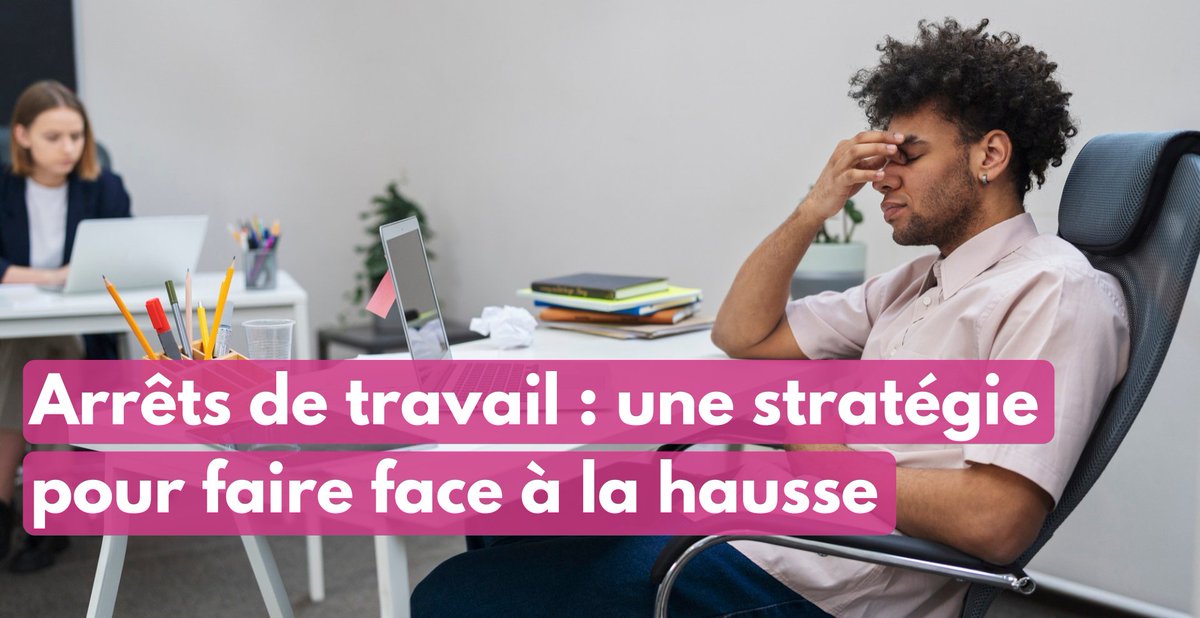 Preventica's tweet photo. @Travail_Gouv et @Assur_Maladie annoncent une stratégie globale avec des mesures fortes, pour faire face à la hausse des arrêts de #travail ➡️ https://t.co/Na2rjmMCP9 

 #Absentéisme #SantéAuTravail https://t.co/YdNPDa2yGP