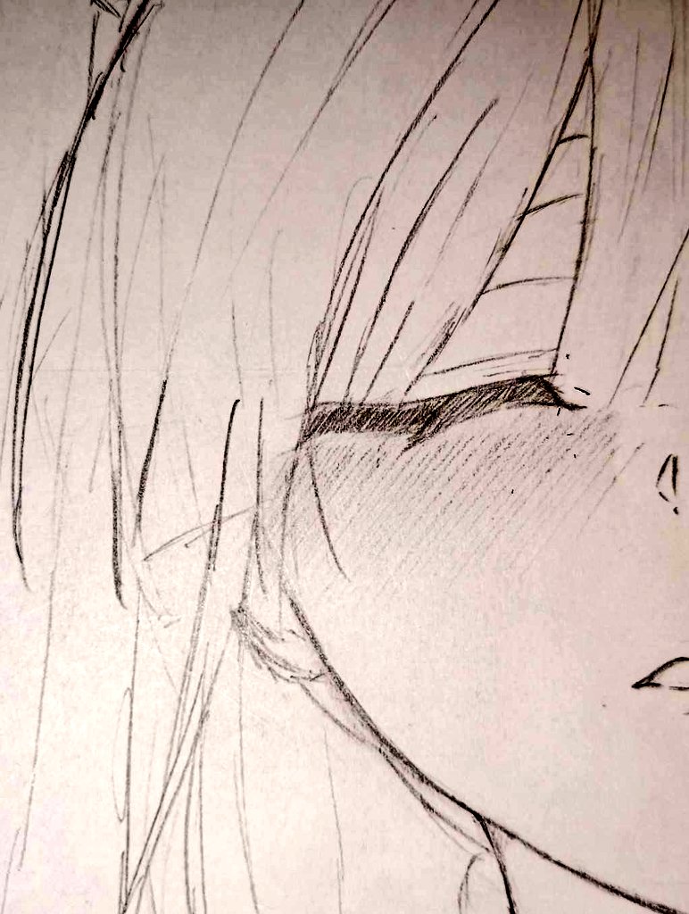 キス待ち顔ヤチヨ　なだけなのに制限かけられたので上げ直す笑
でももう全体は描けないかもっす頑張ったんだけどね笑