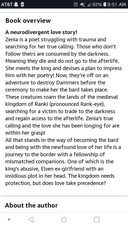 BrandonJCutlip's tweet image. Good morning! 😁❤️❤️Give my fantasy romance novel The Lord and Lady of Darkness a peek if you're intrigued by the blurb! It's a neurodivergent love story! There's an ebook/paperback and it's free with KU! amazon.com/dp/B0FJG6PZPB #fantasyromance #romantasy #fantasy #romance