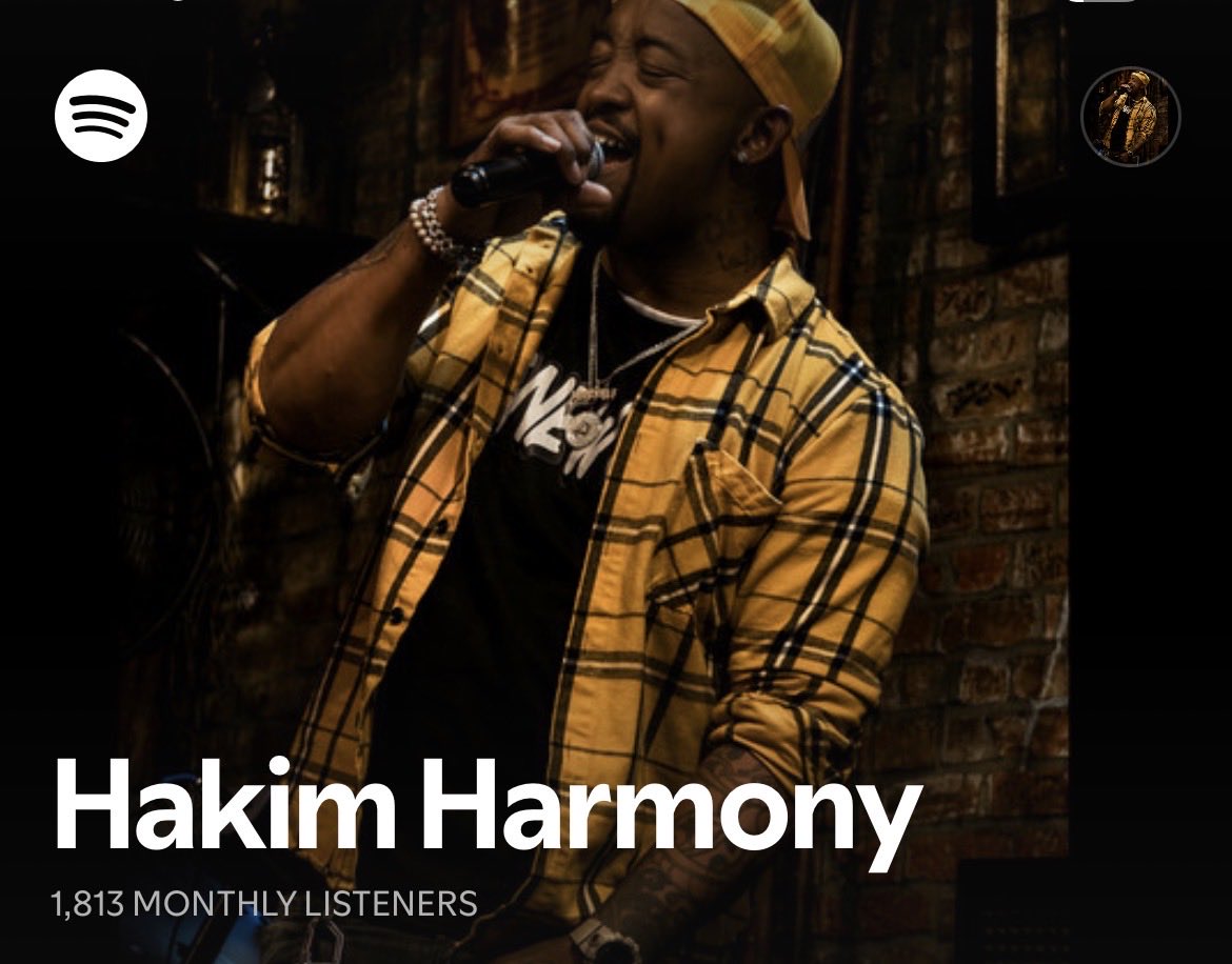 hakimharmony's tweet image. Woke up to 1800 monthly listeners 📈😮‍💨 @Spotify…. Thank yall …. I almost gave up and walked away from music because it came with so much opposition and Haters…I just didn’t know who I was….God did though 🙏🏽  #neverstop