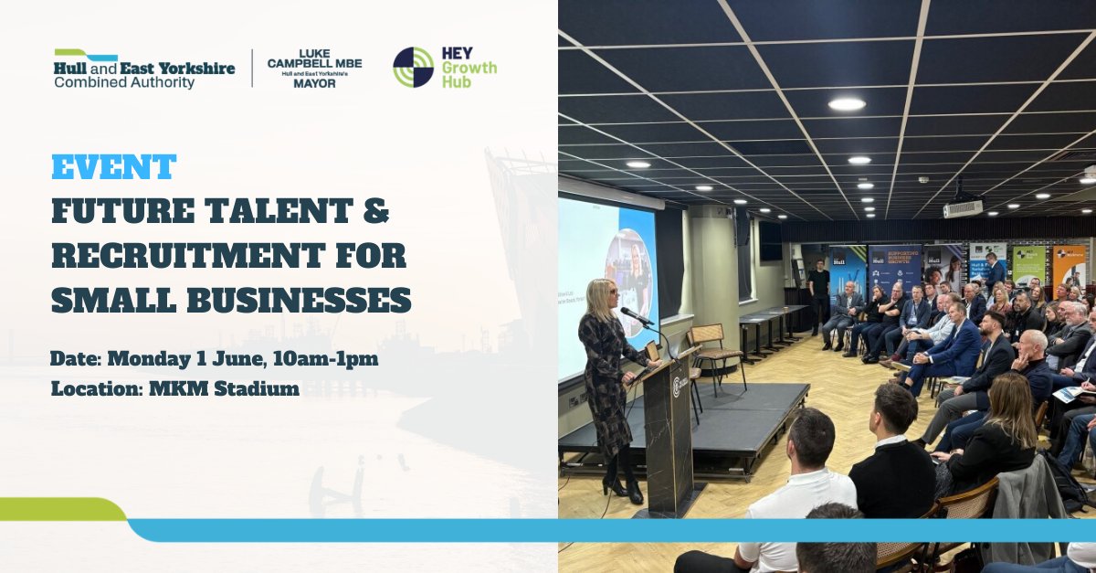 luke11campbell's tweet photo. Small businesses are vital to our local economy🚀

During @BizWeekHumber, @HEY_Growth is hosting an event to help businesses recruit apprentices and tap into local talent, in partnership with @hhchamber. 

Find out more &amp; register: https://t.co/qkhJG4KTP9 https://t.co/vOJclX7jZ5