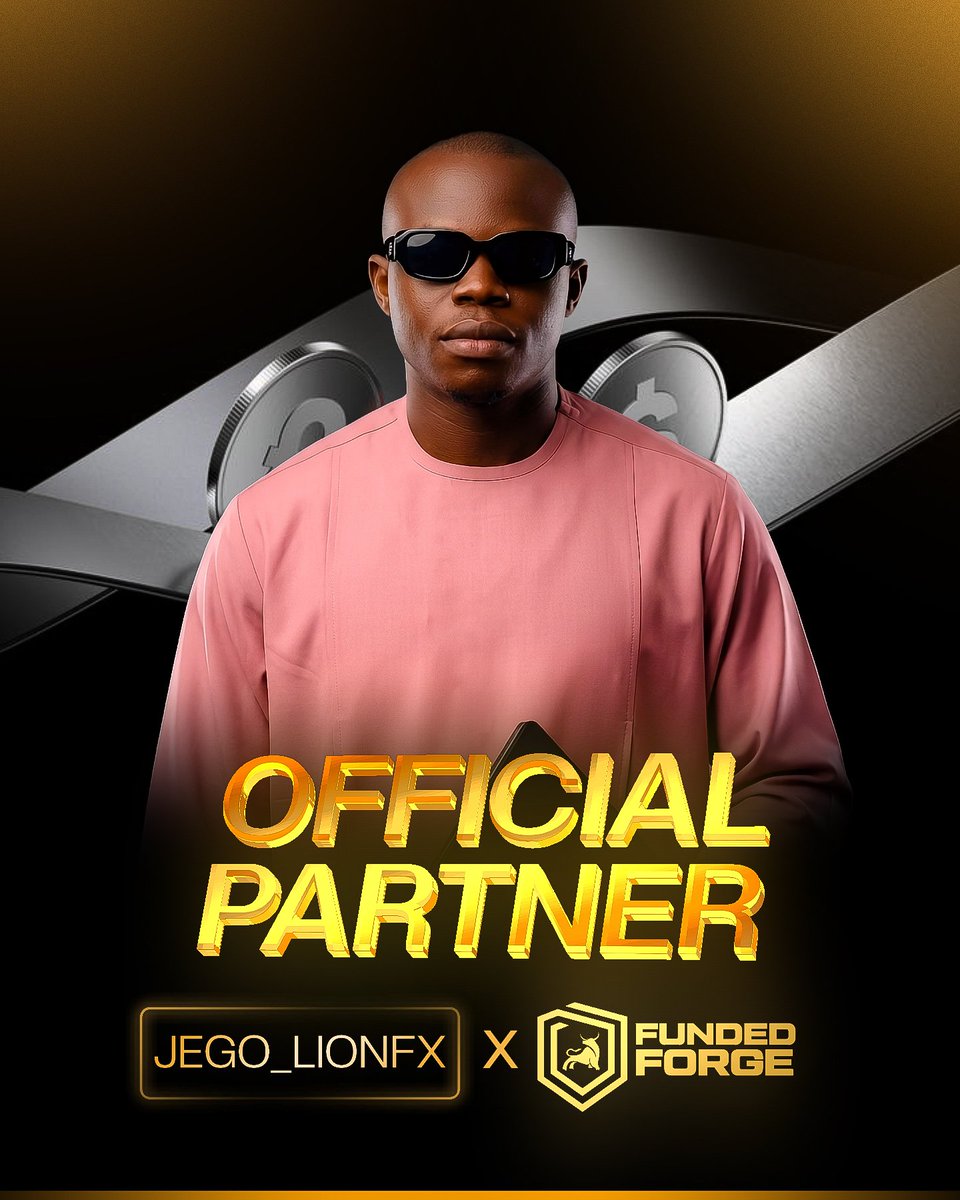 thefundedforge's tweet image. We’re excited to welcome Jego_LionFX as an official partner of FundedForge

FundedForge X Jego_LionFX is now official! 

Click the link in our bio to
Start your trading journey

#FundedTrader #officialpartner #FundedForge #TradingOpportunity #TradersJourney
