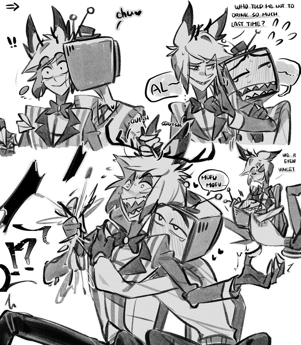 Whoever gets drunk gets to be the princess
and 🦌 will tolerate him this time
#RadioStatic #sparksduo