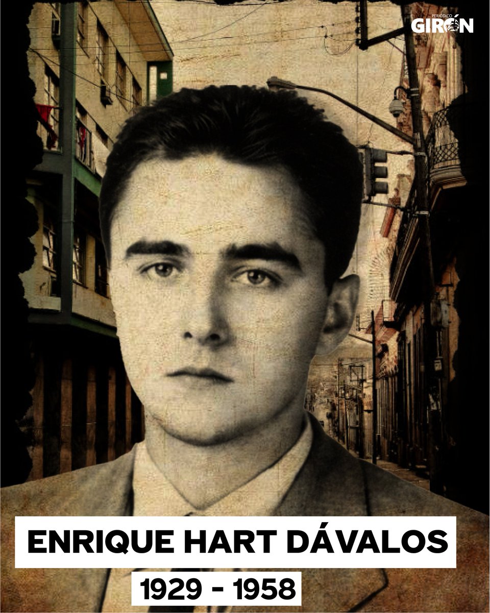 #FidelEnUnaFrase calificó a Enrique Hart Dávalos como uno de los hombres de acción más intrépidos y audaces del movimiento clandestino. 

"En él no podía haber nada estático. Era como el agua fuerte para probar el Oro puro y desechar el falso." 

Muere un 21/4/1958 en #Matanzas.