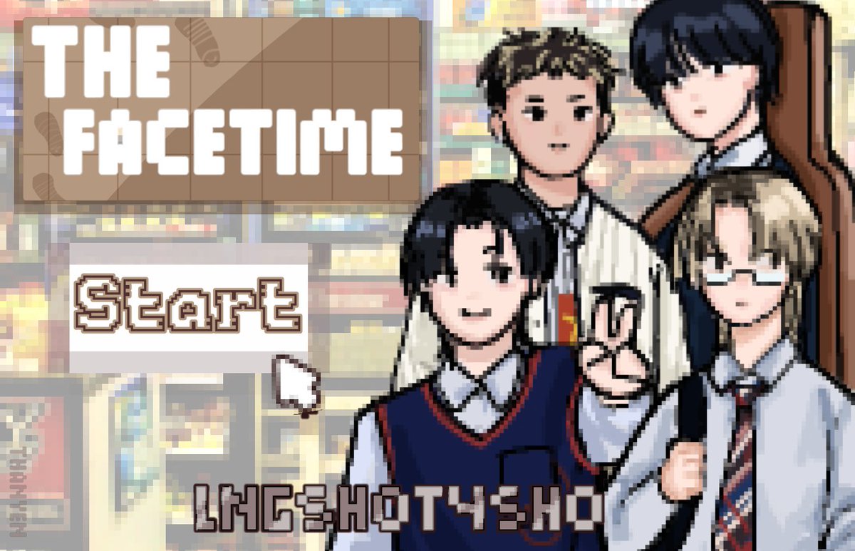 Rin22thyen's tweet photo. The FaceTime Game 
#LNGSHOT #OHYUL #RYUL #WOOJIN #LOUIS https://t.co/K6Yvr4o2wV