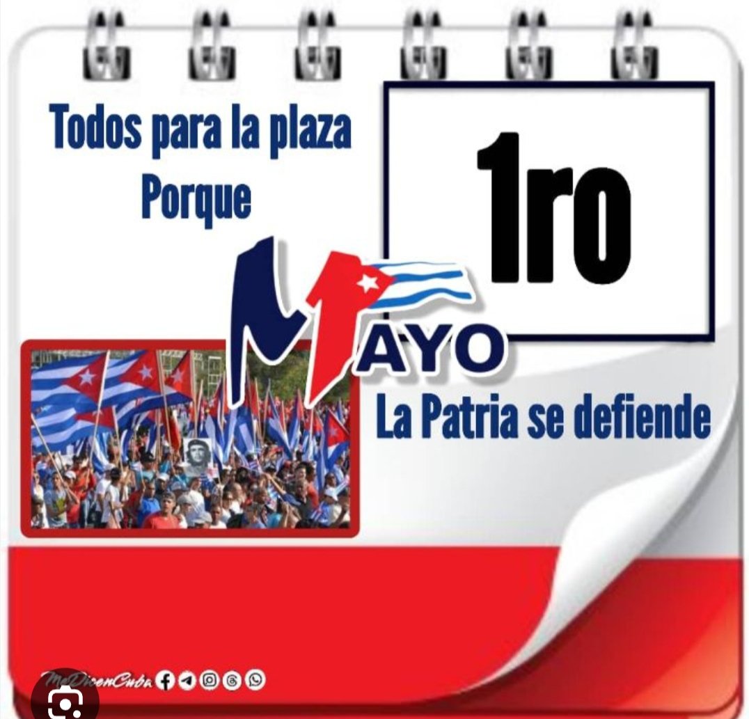 Los trabajadores de <a href="/geomineracentro/">geomineradelcentro</a> presentes ante el llamado de la Central de Trabajadores de Cuba para participar en las actividades por el 1ro de Mayo.
"La Patria se defiende"
#CubaEstáFirme 
#GeoMCmineralesparaeldesarrollo
#LaPatriaSeDefiende
#VillaClaraConTodos