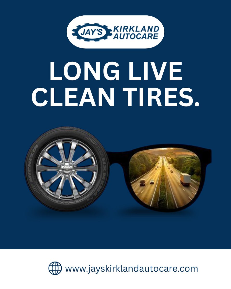 JaysKirklandWA's tweet image. 🛞 Long Live Clean Tires. 🛞
Clean tires aren’t just about looks—they’re key to safety and performance. Keep your ride smooth and secure with regular tire care at Jay’s Kirkland Autocare. Schedule your tire service today!
📅  jayskirklandautocare.com
.
.
.
#TireCare