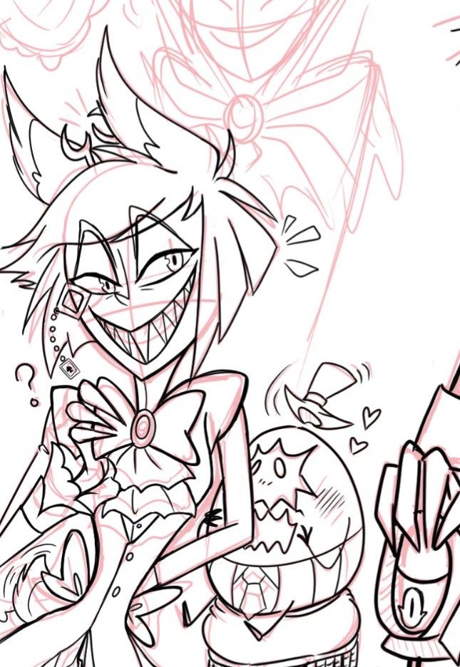 83bc39S's tweet image. 今日は…ちょっと細かなアラスターのパーツを手直ししつつ…ヴォックスとペンシャスを描いてました…♪
続きは描けるタイミングがある時に…
#Alastor #アラスター  #ヴォックス  #Vox
#サーペンシャス  #SirPentious