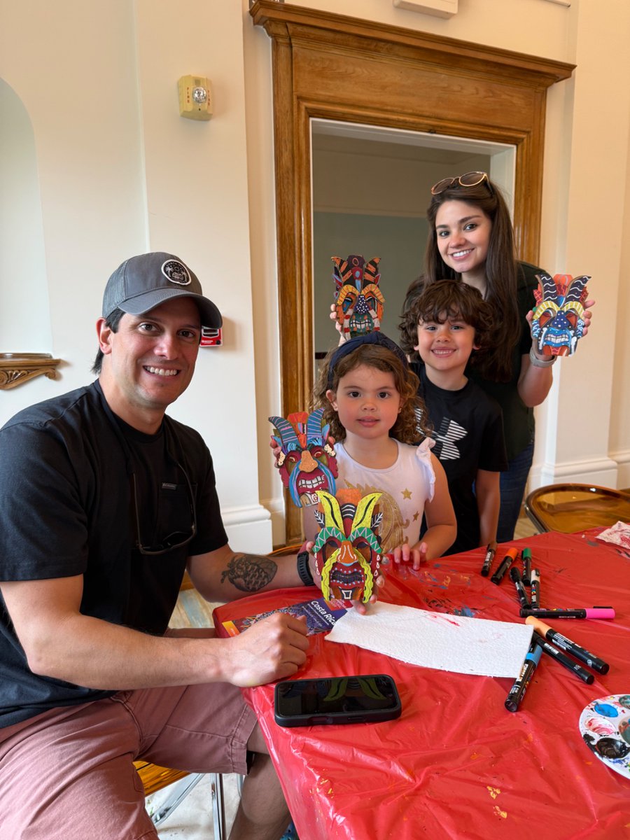 LACCATLASA's tweet image. Here’s a glimpse of our latest @radworkshere Day and Open House at #LACC!
We enjoyed guided tours, learned how to create Boruca masks with Ricardo Solis, and shared a beautiful Saturday afternoon together.

Thank you to everyone who joined us.
Stay tuned for our upcoming events!