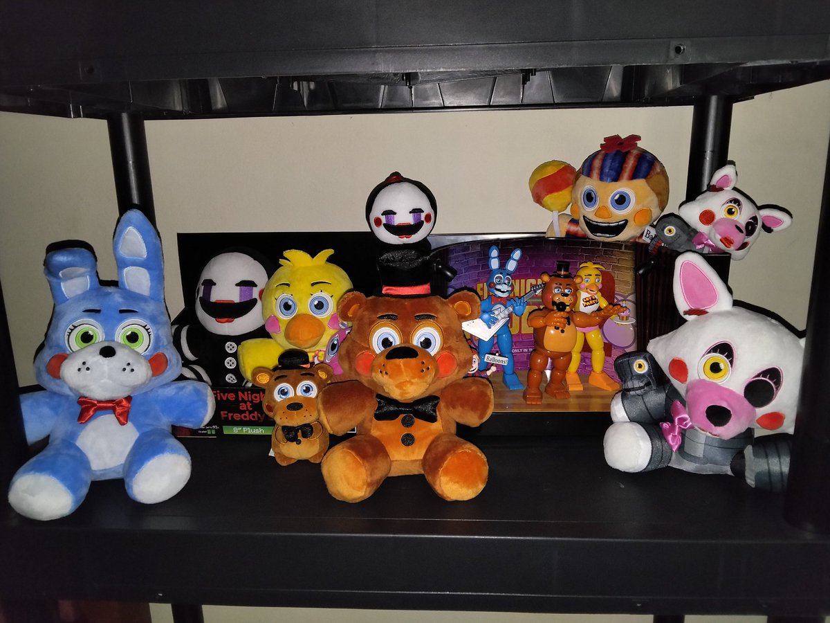 Update on my FNAF 2 jazwares plush i complete wave 2