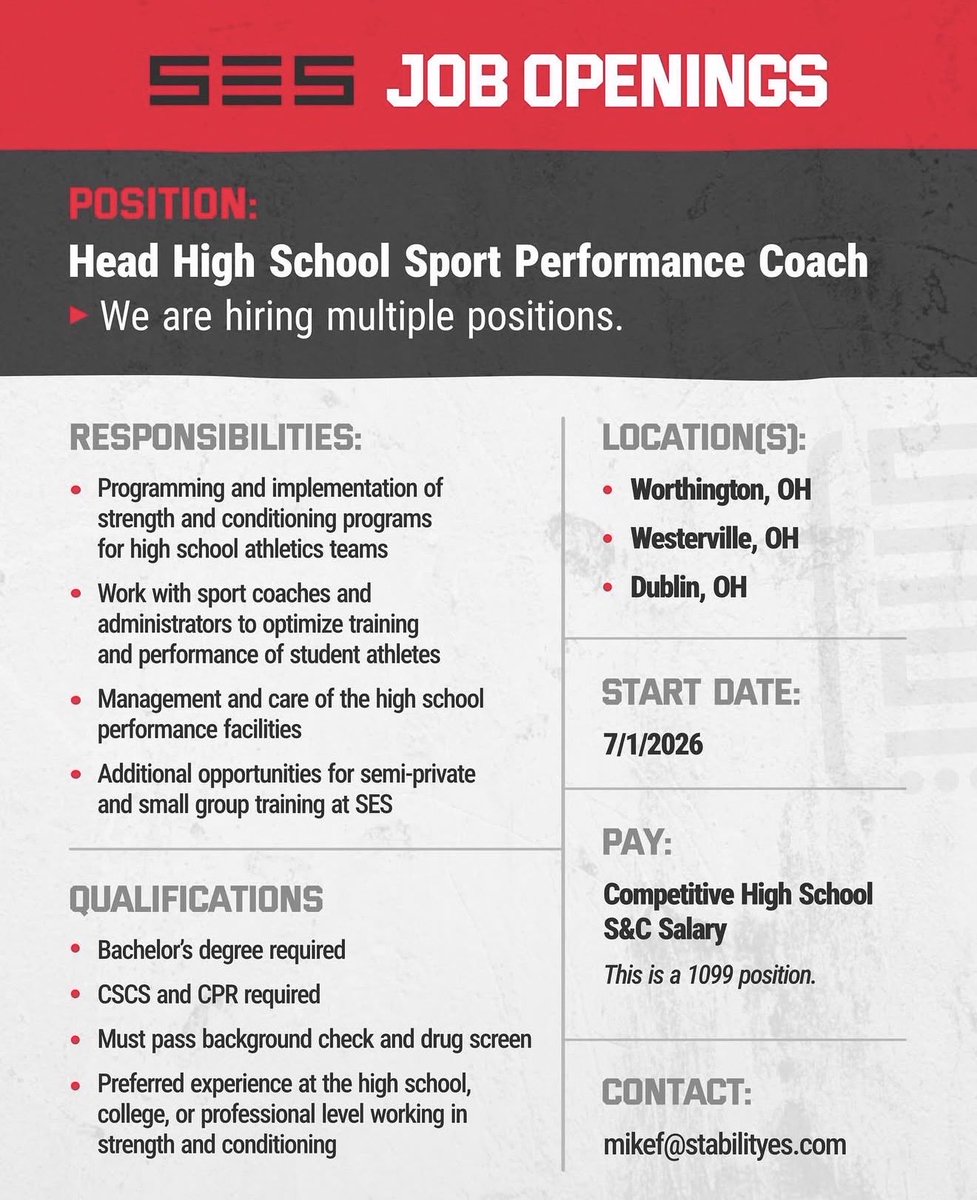 NHSSCA - OH tweet media