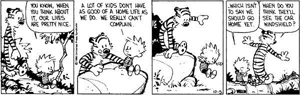 Calvin and Hobbes Daily tweet media