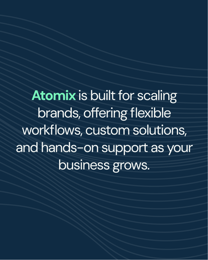 AtomixLogistics's tweet photo. Big warehouse ≠ better fulfillment.

Large 3PLs often prioritize enterprise clients—leaving growing brands stuck in rigid systems.

Reality: flexibility > size.

Atomix is built to scale with you.
https://t.co/w03D3nrFz7

#3PL #Ecommerce #Logistics https://t.co/RvDwyjRuWr