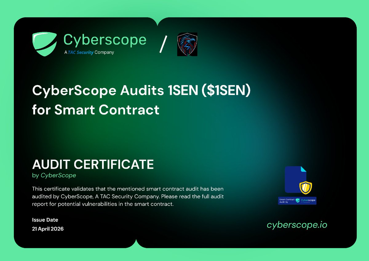 Cyberscope, a TAC Security Company tweet media