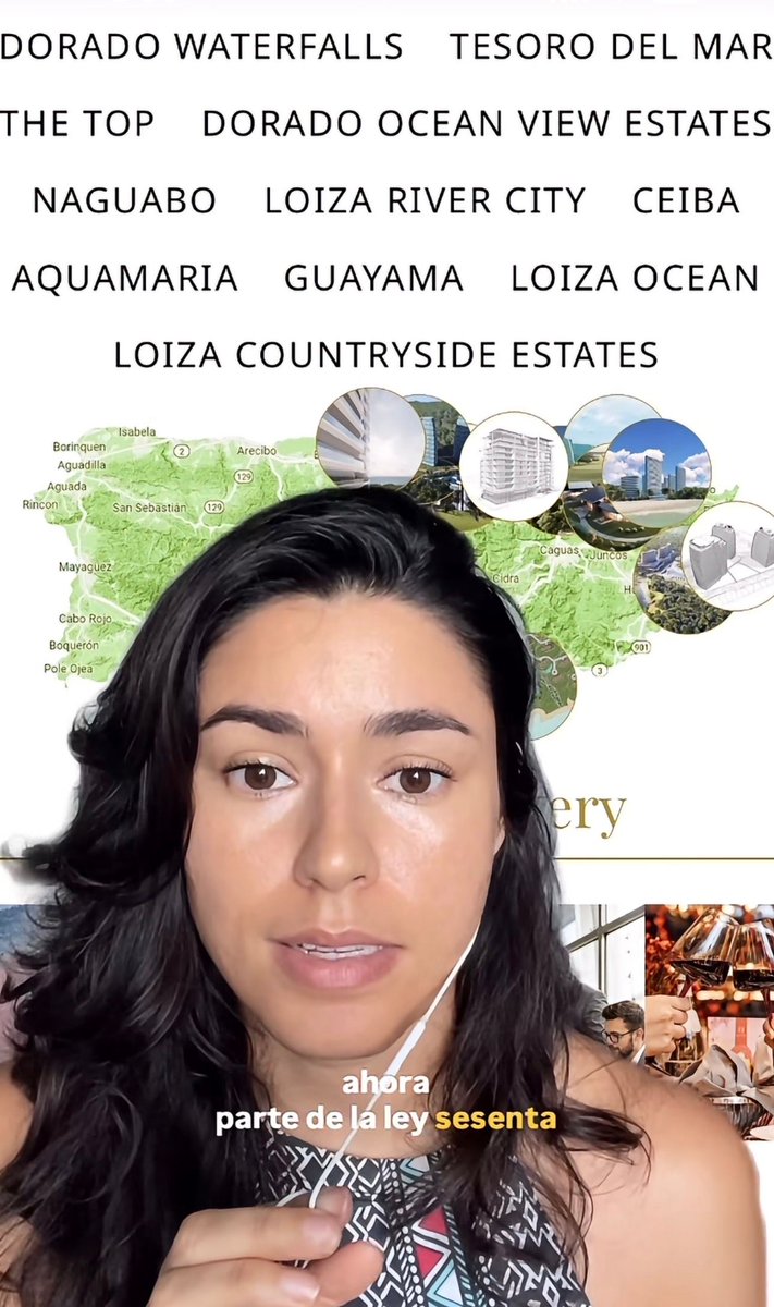 QuePasaBoricua's tweet photo. Si permitimos que Esencia se haga realidad no habrá marcha atrás. Nos van a vender de costa a costa. | La entidad Ora World quiere construir 12 proyectos - Bianca Graulau (Vídeo) https://t.co/bwb87jMKHc https://t.co/oq2vrF1l7F