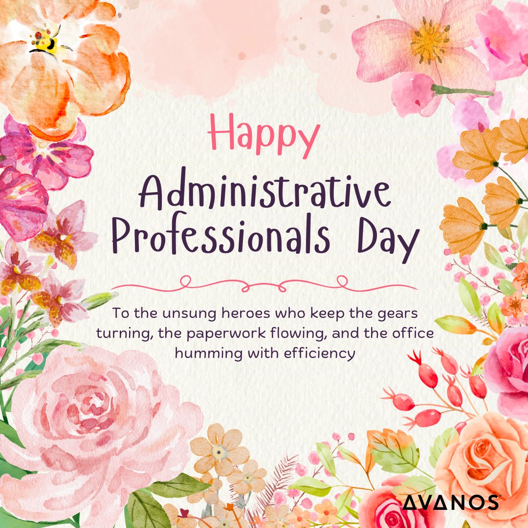 AvanosMedical's tweet image. As we recognize Administrative Professionals Day this week, we’re celebrating the individuals around the world who support our teams with care, precision, and dedication. Thank you for the difference you make.

#AdministrativeProfessionalsDay #Caring #MakingADifferenceTogether