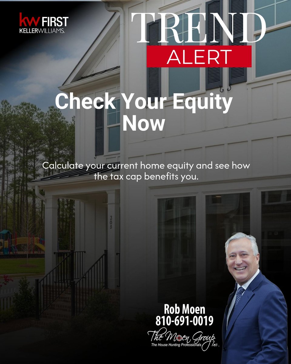 Livingston County’s 5% tax cap is a massive win for your equity in 2026. 📈 While values rise, your taxable base stays controlled, protecting your bottom line.

Have you calculated your current equity lately?